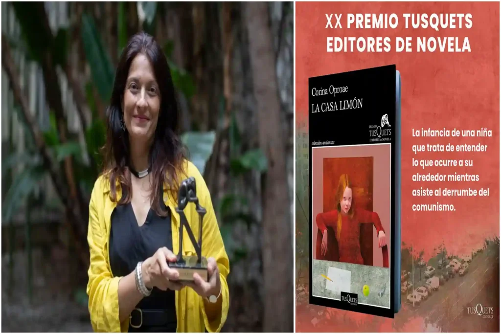 Corina Oproae câștigă prestigiosul premiu Tusquets Editores pentru romanul „La casa limón”