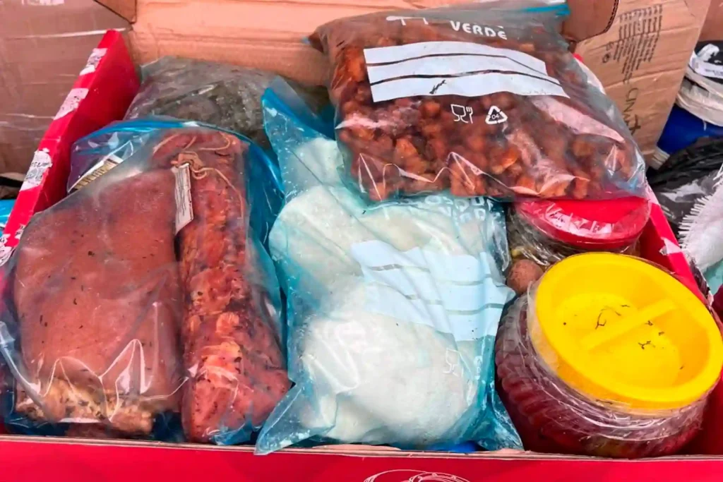 500 de kilograme de carne crudă și produse perisabile confiscate